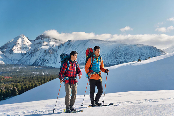 Snowshoeing
